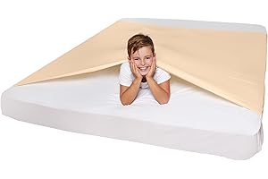 ODOXIA Sensorial Sheet | Manta Sensorial para Niños | Sábana de Compresión | Light Peach, Twin