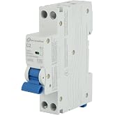 Electraline 87000 2A magnetothermic switch, C curve (optimal protection against overcurrents and short circuits), 1P+N, 4.5 k