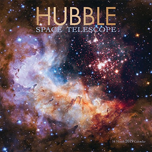 Hubble Space Telescope - Hubble-Weltraumteleskop 2019 - 16-Monatskalender (Wall-Kalender)