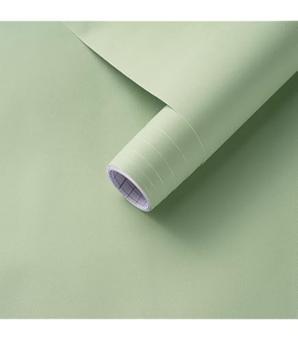 Timeet Zelfklevend behang, groene bladeren, plakfolie, groene