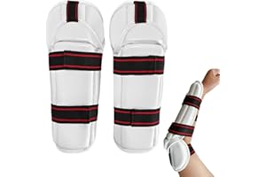 Meindin Coudières de sport avec doublure EVA pour taekwondo, combat et boxe