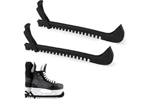 Jiaoshou Pan 1 Paire Protège Lame Patin a Glace, Protège-Lames Réglable pour Adultes et Enfants, Hockey Glace Patins Protection Couverture