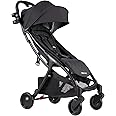 Beberoad R2 Lightweight Travel Stroller Ultra Compact Foldable Baby Stroller with Waterproof Canopy (Black)