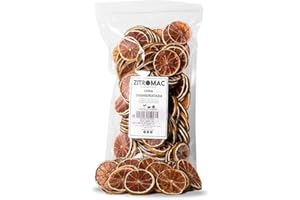 ZITROMAC SOLUCIONES CITRICAS Citron Vert séché pour Les Cocktails Fruits secs sans Sucre pour Cocktail Décoration, Confiserie, Noël, Boissons Tranche de Citron Vert séché 100% Naturel sans Additifs 220gr