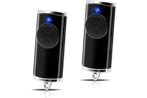 WOWFAST 2 Stück Hörmann Garagentor Fernbedienung Ersatz, Hörmann Garagentoröffner Handsender HSE2-868-BS HSE4-868-BS, 2 Tasten Mini Handsender für 868,3 MHz BS Modelle