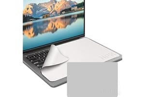 HUGWAIT Tastatur Schutz für MacBook Air 13, Mikrofaserfolie Kompatibel mit MacBook 13 Inch, Reinigungstücher 29x19.5cm, Bildschirm Tastatur Abdeckungen Entfernt Effektiv Fingerabdrücke, Staub, Schmutz