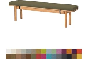 DQWJYYDS Garden Bench Cushion 75x40x3CM Patio Furniture Seat Pad Rectangle Seat Cushion Pad for Outdoor Lawn Lounger Porch Swing Long Chair Bench Pad,Color#21 Dark Gray