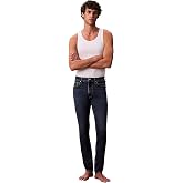 Calvin Klein Pamuklu Slim Fit Orta Bel Dar Pa&ccedil;a Jeans LV04RB720GPTR Erkek KOT PANTOLON LV04RB720G PTR