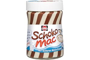 ‎SCHWARTAU Schwartau SchokoMac, Schoko-Milch Aufstrich, 400g