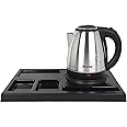 InnMart Electric Kettle with Amity Tray Set, A 2 Pieces Set with 1.2 Ltr Electric Kettle and Tray