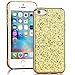 Produktbild SMART LEGEND iPhone SE/5S/5 Weiche Silikon Hülle TPU Bumper Handyhülle Gold Muster Schutzhülle Backcover Crystal Kirstall Clear Etui Ultra Slim Design Glatt Weich Handytasche Soft Case Silicon Protective Cover Flexible Dünne zurück Schale