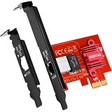 Ziyituod 2,5G Base-T Ethernet PCIe Tarjeta de Red, RTL8125B 2,5G ...