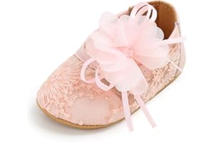RVROVIC Baby Girl Moccasins Infant Princess Sparkly Premium Lightweight Soft Sole Prewalker Toddler Girls Shoes
