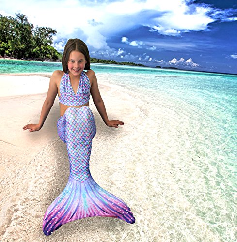Meerjungfrauen Flosse zum Schwimmen mit Überzug - 2