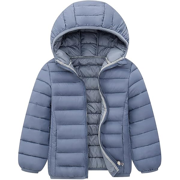 Doudoune Hiver Enfant SXSHUN - Blouson Rembourré Coton Chaud Garçon Fille 3-16 Ans