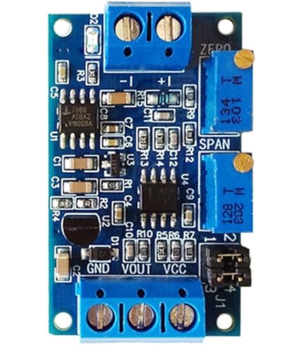 Youmile 2Pcs Module Convertisseur Tension/Courant 0-5V à 4-20mA - Signal Industriel Non Isolé