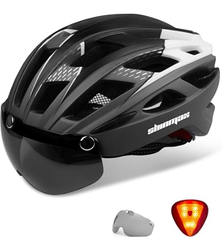 Caschetto Monopattino Adulto Casco Bici Adulti Con Visiera