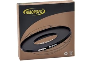 AMOPOFO 43mm to 82mm Camera Filters Ring/43-82mm Camera Lens adapter (43mm to 82mm Step Up Ringor Accessory),Compatible with All 43mm Camera Lenses & 82mm UV CPL Filter Accessory