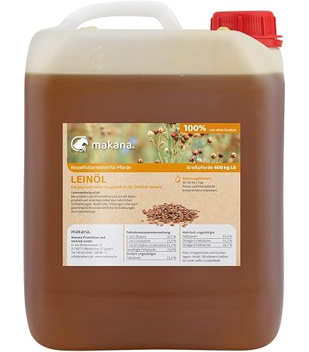 Martenbrown® Olio Di Germe Di Riso Da 1 Litro Per Cavalli, Cani E Asini, In Pratica Bottiglia Dosatrice | Integratore Alimentare Per Cibo Secco, Cibo In Scatola O Come Olio Di Barf - 8