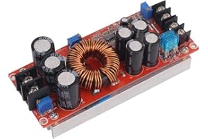 ‎AIDEEPEN Aideepen 1200W 20A DC-DC Boost Converter, Aufwärtswandler Konstante Stromversorgungsmodul 10,5-60V bis 12V-80V