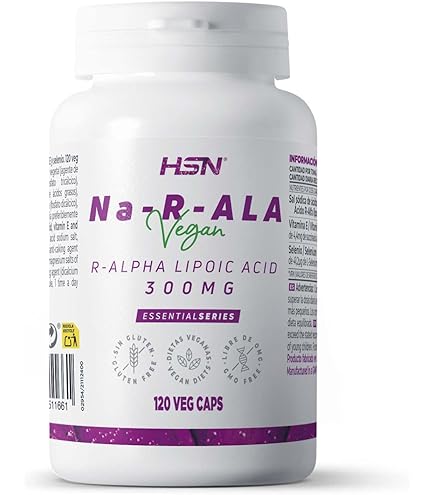 HSN Acetil L-Carnitina 500 mg (ALCAR) con Vitamina B5 y B6 | 120 Cpsulas  Vegetales | Acetyl L Carnitine de Alta Concentracin para Rutina Diaria,  Estudio y Actividad Mental : Amazon.es: Salud