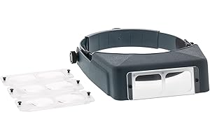 DONEGAN OPTICAL Optivisor Al Headband Magnification Set-