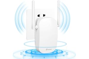 NICEJOOE WiFi Extender, 2024 Newest WiFi Repeater and Signal Can Cover up to 8470Sq.ft, WiFi Extenders Signal Extenders for Home, Repeater with Ethernet Port & Access Point,2.4GHz&5.8GHz(White)