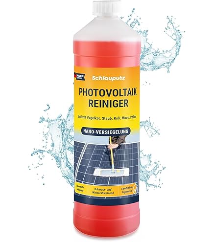 PandaCleaner Bio Reiniger - 1L Profi Solar & PV Anlage Reinigung