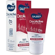 SAUBER Deo Active Creme Deodorant – 30 Ml, Unisex & Effektiv Für Den Ganzen Tag