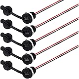 Greluma 5 Pz Presa impermeabile di tipo C, connettore USB C femmina per montaggio a pannello con piastra di bloccaggio del da