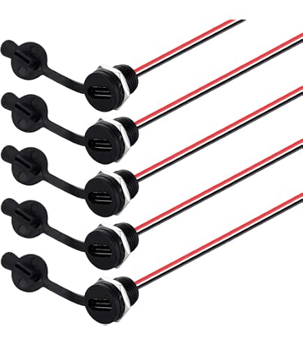 JJC Kit 4 Adattatori USB C Con Custodia Da Viaggio - Cavo 56cm, Adattatori Per Lightning, Micro USB, USB A E OTG