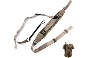 FORBANY Stabiler Jagdtaschenriemen mit Hands-Free-Carry, All Day Komfort Ohne Schulterbelastung, Schnellfreigabe & Alljahresbeständigkeit