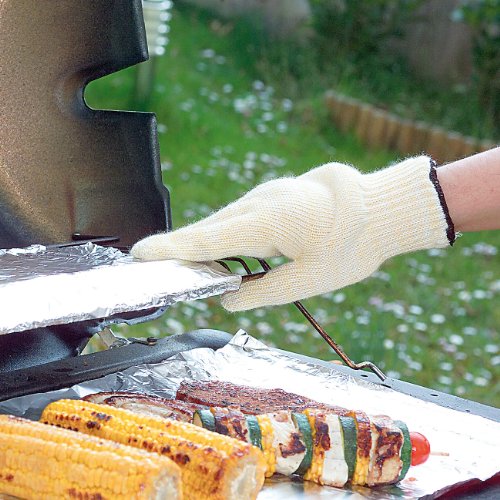Rosenstein & Söhne Hitzebeständiger Grillhandschuh bis 250 °C - 2