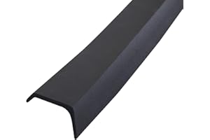 M-D Building Products 3749 Garage Door Bottom Rubber, 16 Feet, Black