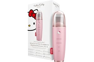 GESKE x Hello Kitty | SmartAppGuided™ MicroCurrent Skin Scrubber & Blackhead Remover | 9 i 1