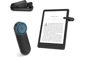 KINMATES RF Fernbedienung zum Seitenwenden zum Lesen auf Kindle, Paperwhite & iPhone,Android Tablets, Comics Romane eReader, Kamera Fernauslöser Selfie Controller