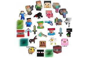 MUNSKT AWAVM colgantes para zapatos, hebillas y accesorios decorativos, DIY, PVC de dibujos animados, 30 piezas