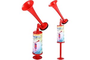 ‎PZJFH Air Horn, manuelle Stadion-Trompete,Luftdruck-Fanfare Air Horn Extrem Laut,Handheld Air Pumpe Laut Sound Hand Signalhorn für Sports,Air Horn,Fussball Fanfare Druckluft Horn