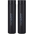 PROBOTT Thermosteel Compact Vacuum Flask 250ml - Pack of 2 (Black)