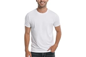 Pioneer Camp Mens Bamboo T Shirt Ultra Soft White Plain T...