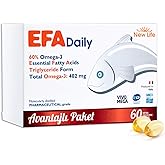 New Life Efa Daily 60 Balık Yağı Kaps&uuml;l&uuml; - 402mg Omega3-221mg EPA - 147mg DHA