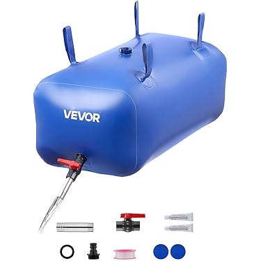 Collecteur D'Eau De Pluie Pour Gouttière 100mm - Avec Tuyau Télescopique, Bouchon Et Colliers
