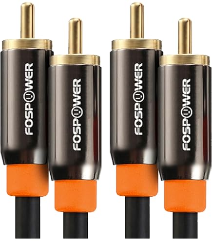 Schiuma Câble Coaxial Audio Numérique Rca 4 M, Tressé Rca Mâle Vers Mâle 5.1 Spdif Câble Audio