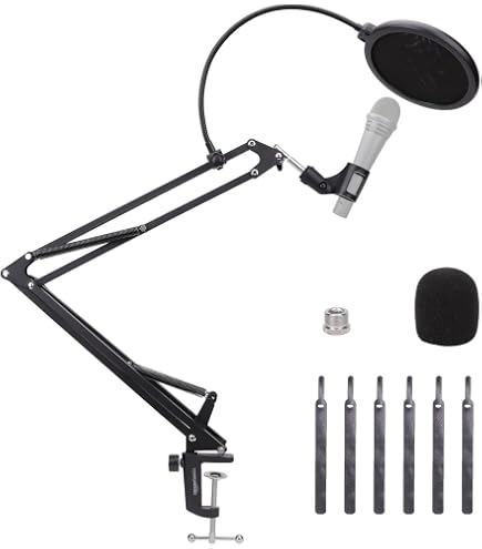 Zoom Support de microphone (TPS-4) : : Instruments de musique, scène et studio