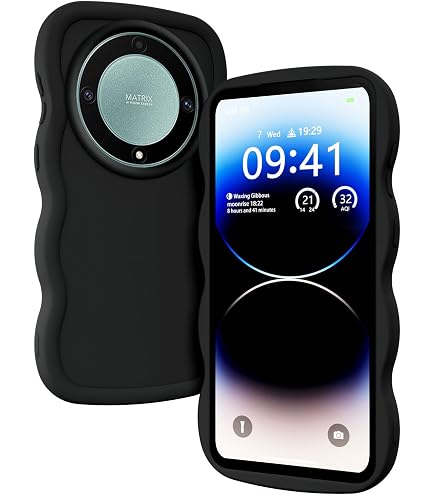 Silikon-Hülle Für Honor Magic 5 Lite 5G – Wellen-Design, Stoßfest & Mit Kameraschutz