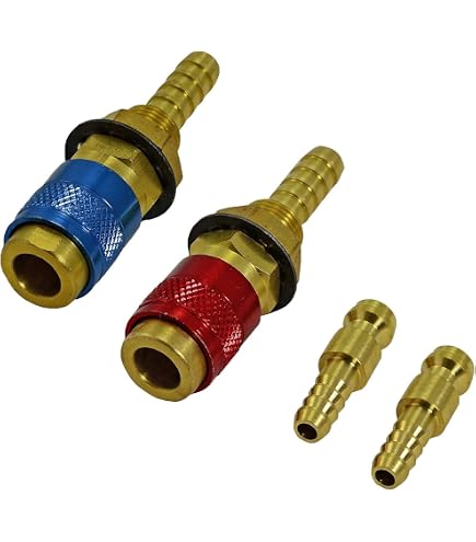 RIVERWELD Raccordo Acqua E Gas Per Torcia Di Saldatura PTA DB SR WP 9