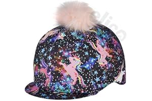Elico Pony Fantasia Unicorn Sparkle Riding Skull Cap Hat Cover