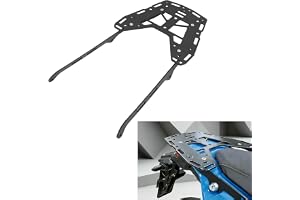 Aramox Motorcykel Bakre Bagageställ, Bakre Sätesförvaringshylla i Legering för Tenere 700 XTZ700 2019 2025 Modell, med Ihålig