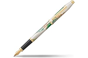 CROSS Wanderlust Borneo - Penna stilografica con pennino fine, in confezione regalo di alta qualità, con cartuccia ricaricabile