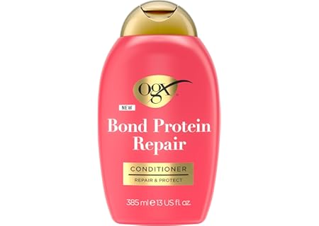 OGX Bond Protein Repair balsam torrt skadat hår balsam med Lipi Pro Shield-teknik och fuktgivande me - Amazon Deal & Rabatt